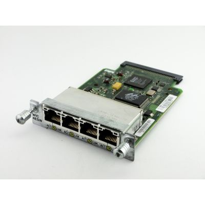 Модуль Cisco Catalyst WIC-4ESW б/у Модуль Cisco Catalyst WIC-4ESW б/у