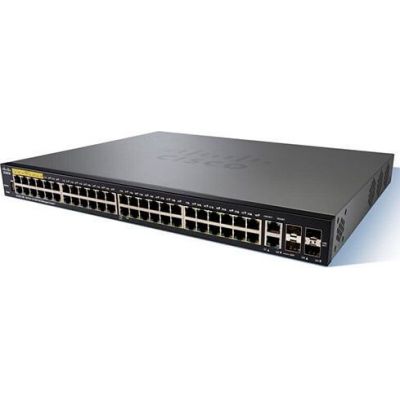 Коммутатор Cisco Small Business SF350-48MP-K9-EU