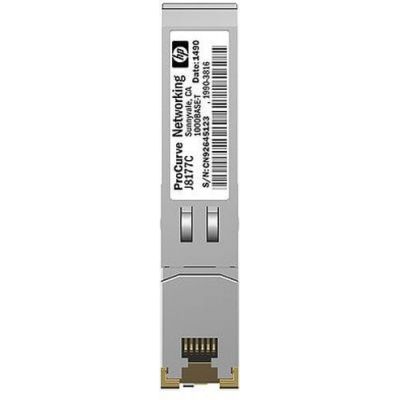 Трансивер HP X121 1G SFP RJ45 T, J8177C Трансивер HP X121 1G SFP RJ45 T, J8177C