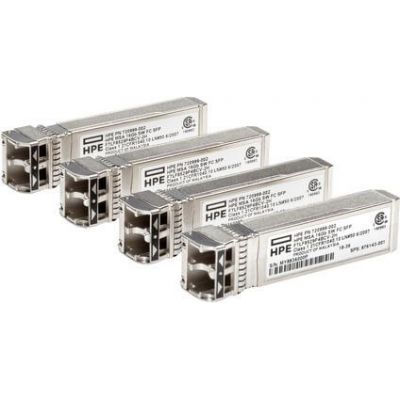 Оптический трансивер HPE MSA 8Gb Short Wave Fibre Channel SFP+ 4-pack, C8R23B Оптический трансивер HPE MSA 8Gb Short Wave Fibre Channel SFP+ 4-pack, C8R23B