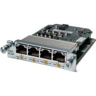 Модуль Cisco HWIC-4ESW-POE Модуль Cisco HWIC-4ESW-POE
