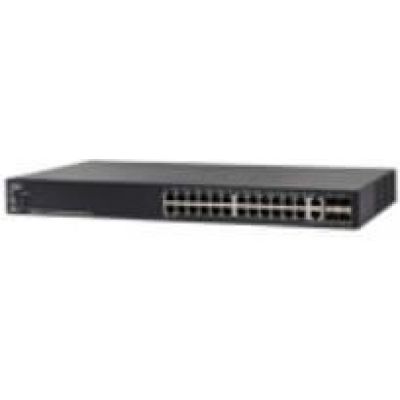 Коммутатор Cisco Small Business 500 Series SF550X-24MP-K9-EU