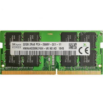 Оперативная память DELL 32GB 2Rx4 PC4-2666V-R DDR4-20800MHz, A9810563