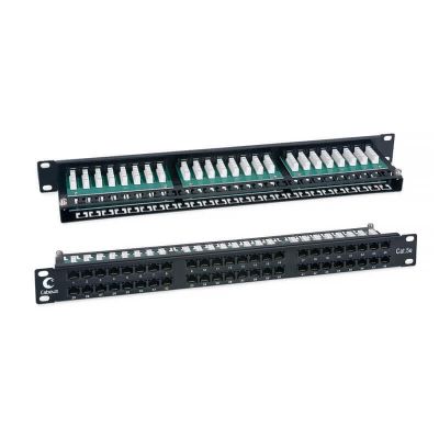 PLHD-48-Cat.5e-Dual IDC-1U, патч-панель PLHD-48-Cat.5e-Dual IDC-1U, патч-панель