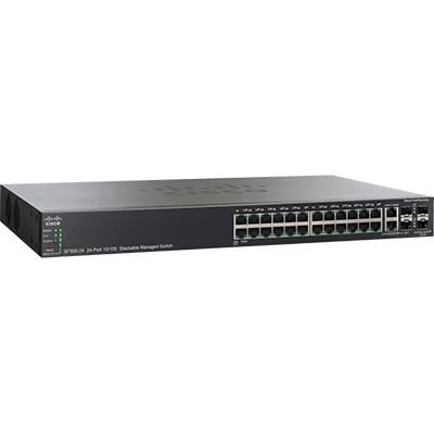 Коммутатор Cisco Small Business 500 Series SF500-24P-K9-G5 Коммутатор Cisco Small Business 500 Series SF500-24P-K9-G5