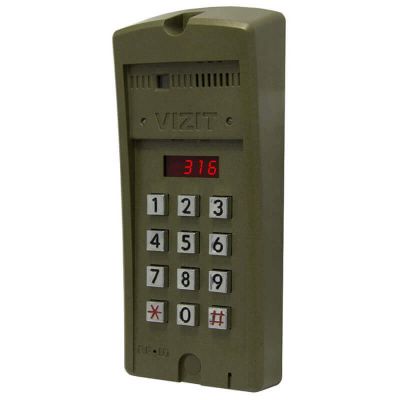 БВД-316RCP, блок вызова домофона
