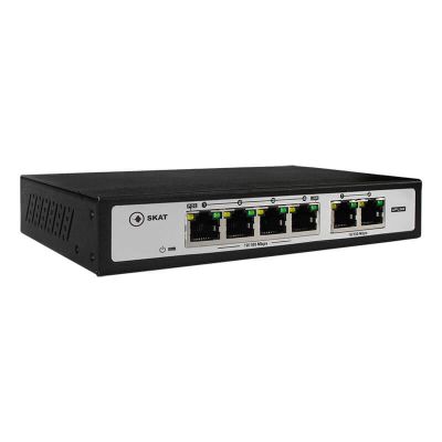 SKAT PoE-4E-2E, PoE коммутатор SKAT PoE-4E-2E, PoE коммутатор