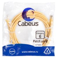 PC-UTP-RJ45-Cat.6-5m-YL, патч-корд PC-UTP-RJ45-Cat.6-5m-YL, патч-корд