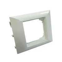 Ecoplast 573909, PMA-45/2 суппорт для розетки 45х45 на 2 модуля ARC-LAN Ecoplast 573909, PMA-45/2 суппорт для розетки 45х45 на 2 модуля ARC-LAN