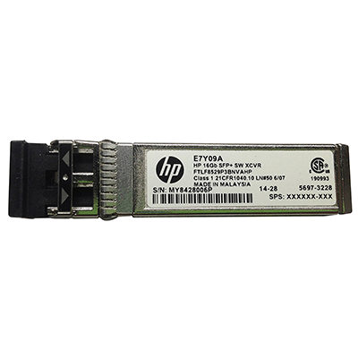Оптический трансивер HPE 16Gb SFP+ SW E7Y09A Оптический трансивер HPE 16Gb SFP+ SW E7Y09A