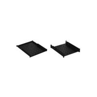 Hyperline TSDY-1U-740-RAL9004, полка
