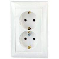 Legrand 774400, розетка двойная Legrand 774400, розетка двойная
