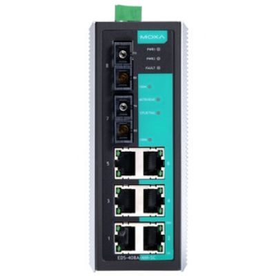 Коммутатор MOXA EDS-408A-SS-SC Коммутатор MOXA EDS-408A-SS-SC
