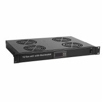 Hyperline TRFA-MICR-4F-RAL9004, модуль вентиляционный