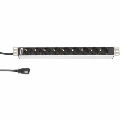Hyperline SHT19-9SH-2.5IEC, блок розеток