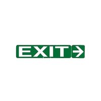 Legrand 060958, наклейка "EXIT" со стрелкой Legrand 060958, наклейка "EXIT" со стрелкой