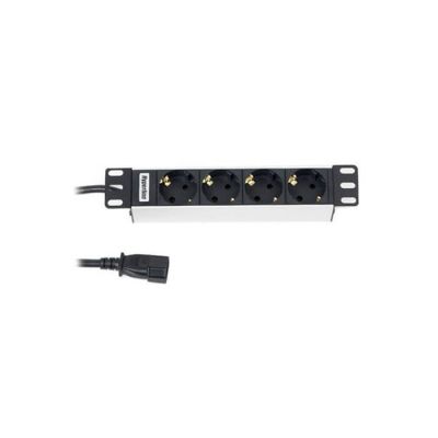 Hyperline SHT10-4SH-IEC, блок розеток