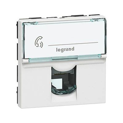 Legrand 78732, розетка телефонная