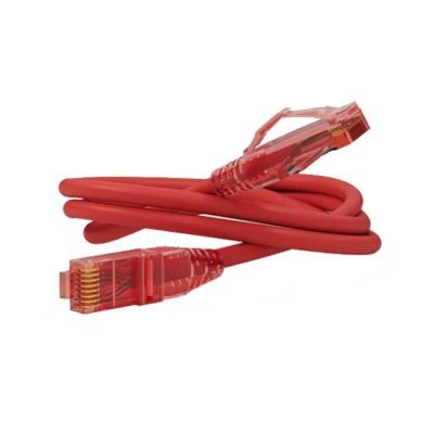 Hyperline PC-LPM-UTP-RJ45-RJ45-C5e-0.15M-LSZH-RD, патч-корд Hyperline PC-LPM-UTP-RJ45-RJ45-C5e-0.15M-LSZH-RD, патч-корд