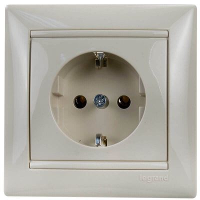Legrand 774323, розетка силовая Legrand 774323, розетка силовая