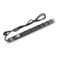 PDU-6P-B-2EU, блок евророзеток PDU-6P-B-2EU, блок евророзеток