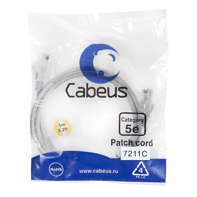 PC-UTP-RJ45-Cat.5e-1m, патч-корд PC-UTP-RJ45-Cat.5e-1m, патч-корд