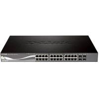 DGS-1500-28P, 24-портовый коммутатор