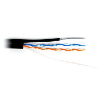 Hyperline FUTP4-C5E-S24-SW-OUT-PE-BK, кабель витая пара Hyperline FUTP4-C5E-S24-SW-OUT-PE-BK, кабель витая пара