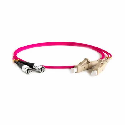 Hyperline FC-D2-504-FC/PR-LC/PR-H-5M-LSZH-MG, патч-корд волоконно-оптический Hyperline FC-D2-504-FC/PR-LC/PR-H-5M-LSZH-MG, патч-корд волоконно-оптический