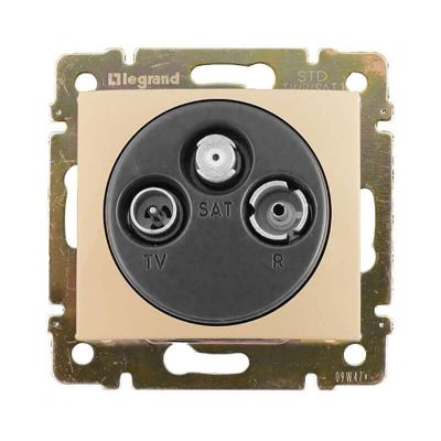 Legrand 774336, розетка телевизионная TV-FM-SAT Legrand 774336, розетка телевизионная TV-FM-SAT