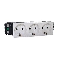 Legrand 077253, розетка силовая