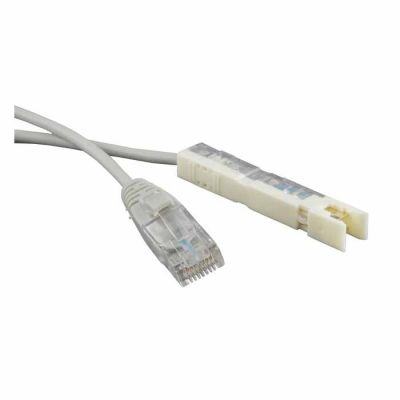 Hyperline PC-110-RJ45-1P-CX-1M-LSZH-GY, патч-корд Hyperline PC-110-RJ45-1P-CX-1M-LSZH-GY, патч-корд