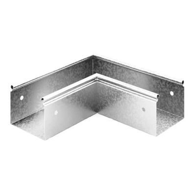 Ecoplast 94320, УПТп-200 угол плоский 90° к лотку 200х50 Ecoplast 94320, УПТп-200 угол плоский 90° к лотку 200х50