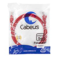 PC-UTP-RJ45-Cat.5e-1.5m-RD, патч-корд