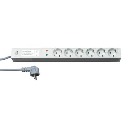 Hyperline S19-6SH-FU-2EU, блок розеток