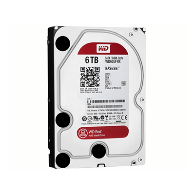 Жёсткий диск для СХД HDD 3,5" SATA 6 TB WD RED, WD60EFRX