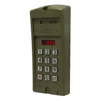 БВД-316FCP, блок вызова домофона