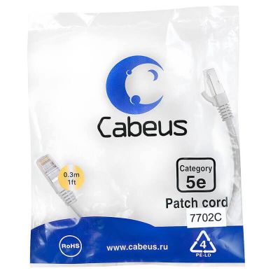 PC-FTP-RJ45-Cat.5e-0.3m, патч-корд PC-FTP-RJ45-Cat.5e-0.3m, патч-корд
