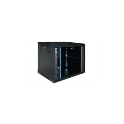 Hyperline TWFS-1866-GP-RAL9004 , шкаф настенный Hyperline TWFS-1866-GP-RAL9004 , шкаф настенный