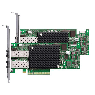 Сетевой адаптер Emulex LPe16002B-M6 16G FC PCIe 3.0 enterprise dual port, LPe16002B-M6