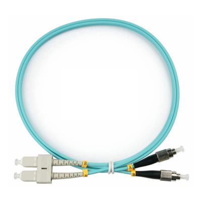 FOP-50-SC-FC-1m, шнур оптический duplex FOP-50-SC-FC-1m, шнур оптический duplex