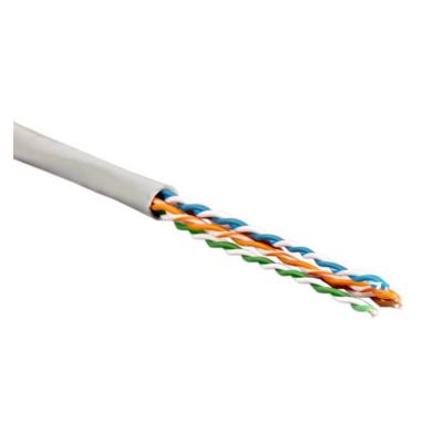 Hyperline UUTP4-C6-P24-NCR-IN-LSZH-GY-305, кабель витая пара Hyperline UUTP4-C6-P24-NCR-IN-LSZH-GY-305, кабель витая пара