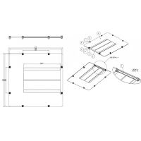 ZPAS WZ-5271-14-00-011, заглушка с щеточным вводом для отверстий B ZPAS WZ-5271-14-00-011, заглушка с щеточным вводом для отверстий B
