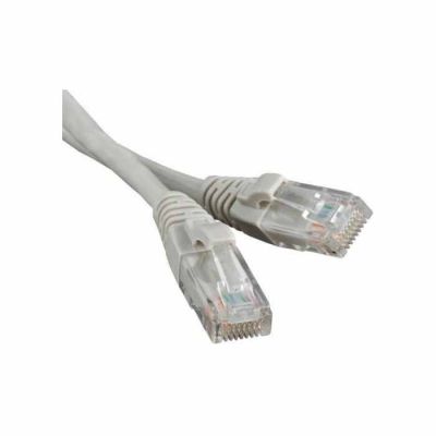 Hyperline PC-LPM-UTP-RJ45-RJ45-C5e-1M-LSZH-GY, патч-корд