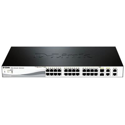 DES-1210-28P/C1A, 24-портовый коммутатор DES-1210-28P/C1A, 24-портовый коммутатор