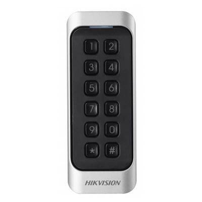 DS-K1107MK, считыватель карт Mifare с механической клавиатурой DS-K1107MK, считыватель карт Mifare с механической клавиатурой