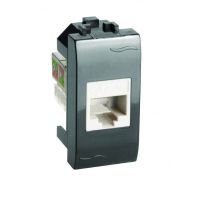 ДКС / DKC 77457N, RJ-45 розетка компьютерная