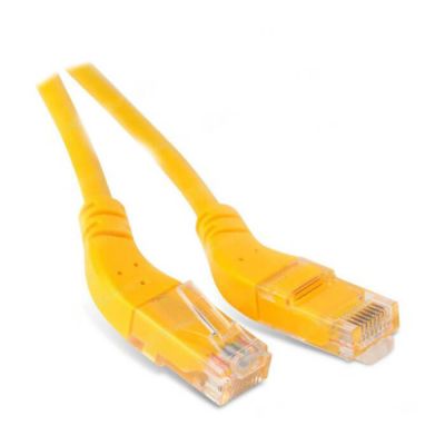 Hyperline PC-APM-UTP-RJ45/L45-RJ45/L45-C5e-1M-LSZH-YL, патч-корд