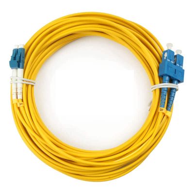FOP(d)-9-LC-SC-15m, шнур оптический duplex FOP(d)-9-LC-SC-15m, шнур оптический duplex
