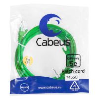 PC-UTP-RJ45-Cat.5e-2m-GN, патч-корд
